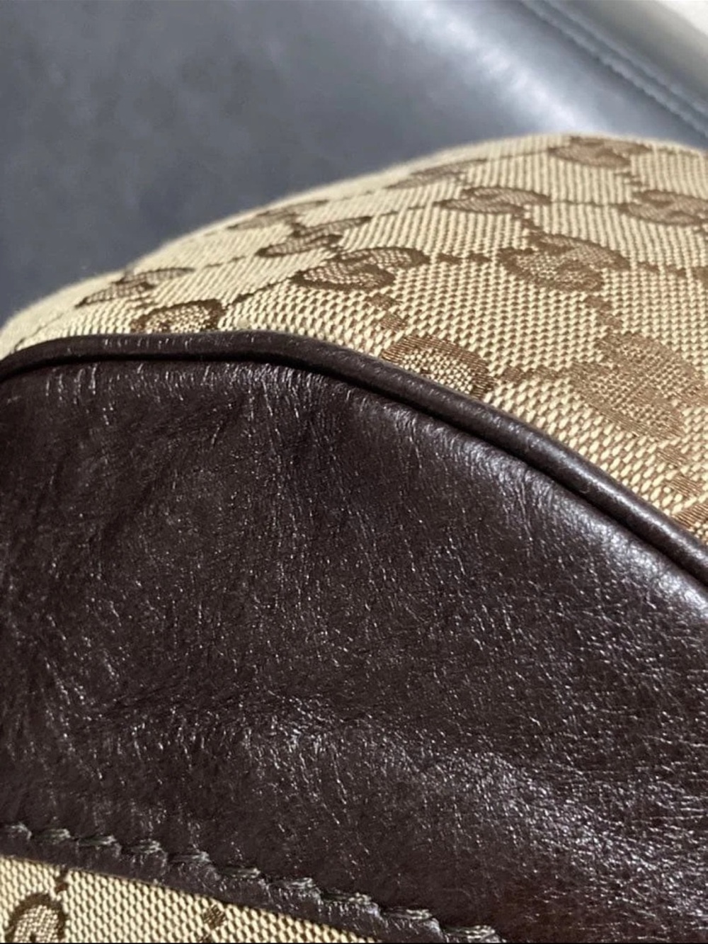 Gucci Brown GG Canvas Hobo Bag - Picture 8 of 16